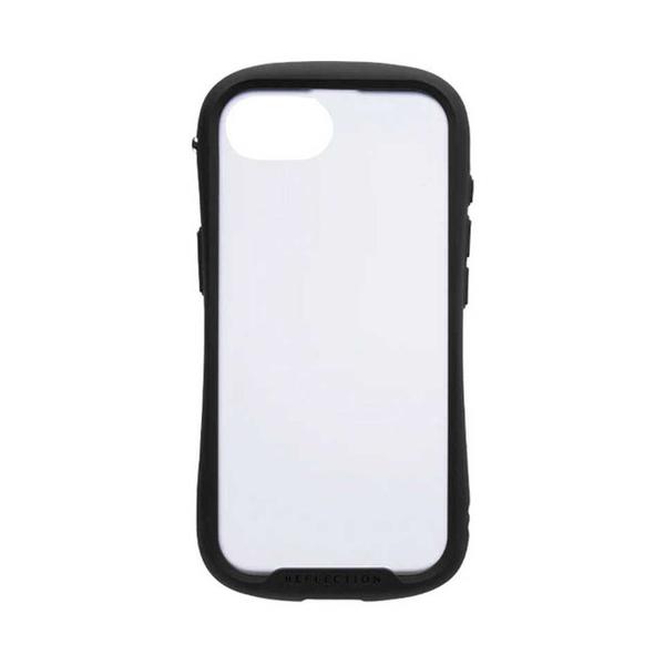 他サイト： HAMEE iPhone 16e iFace Reflection Frost 強化ガラスクリアケース iFace ブラック 41-988565の商品画像