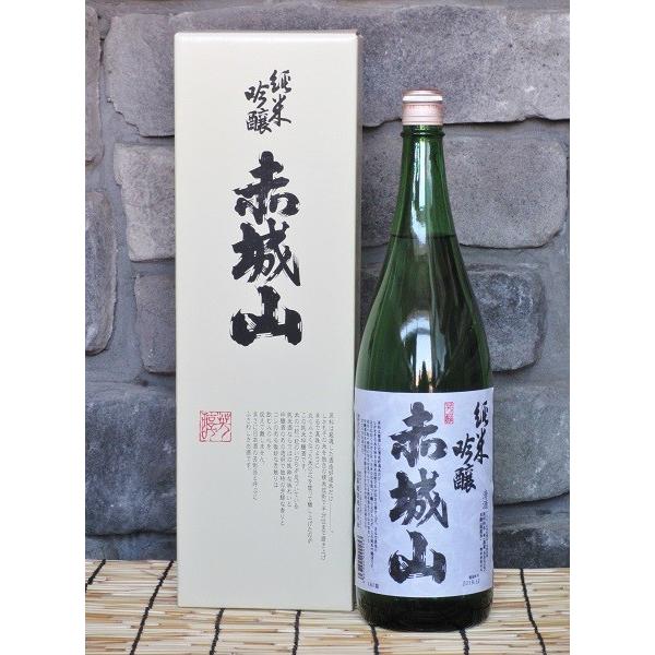 T*y様 ★柴津 茂 油彩「赤城山」額付 日本酒 赤城山 純米吟醸 箱入り 1800ml 群馬県 プレゼント : リカー