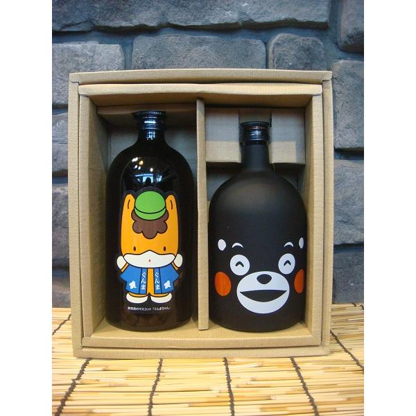 蔵八くまモン ぐんまちゃん セット 720ml×2本 芋焼酎 麦焼酎 飲み比べ