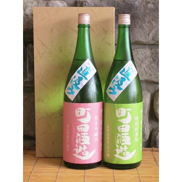 町田酒造 雄町 美山錦 直汲み 飲み比べセット 1800ml×2本 日本酒 父の