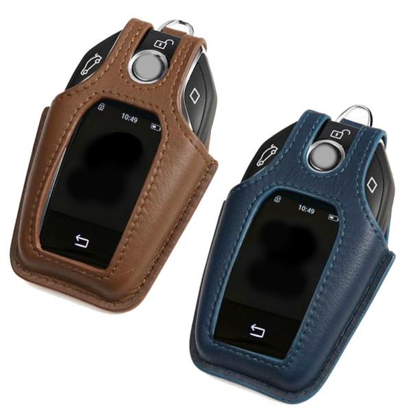 BMW車用C レザー スマートキーケース キーカバー 本革/X3 G01 G11 G12 G30 G31 X5 X7 i8 M8 G32 I12 I15 G02