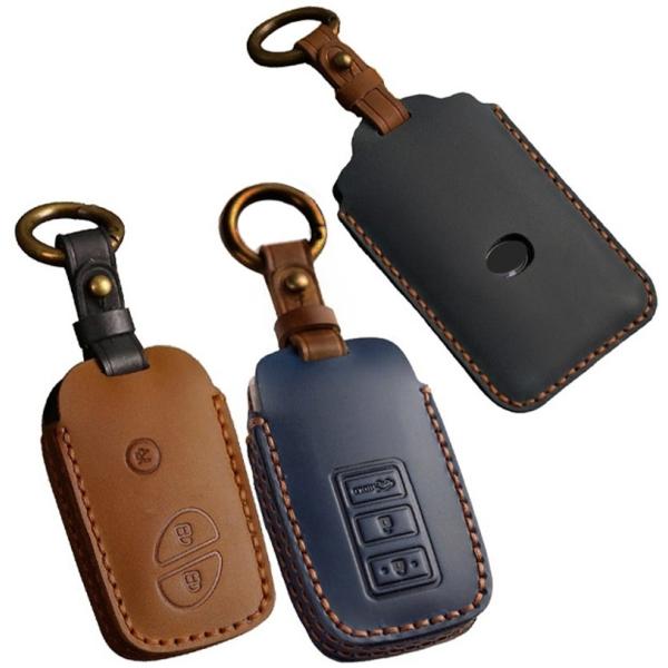 レクサス 本革 レザー ツートン スマートキーケース キーカバー カードキー GS RX RC LX LC NX200t NX300h IS200 IS300h