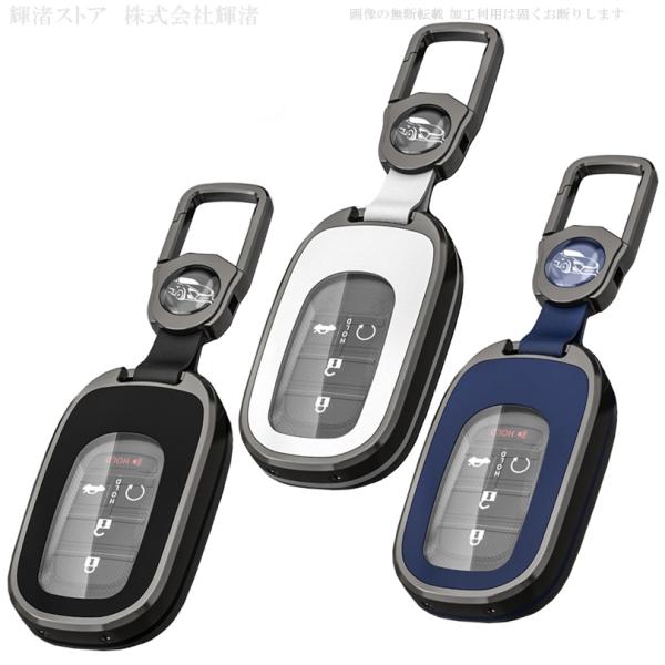 【ご確認】実物キーを必ずご確認下さい。車種名が同じでも、年式等で形状が異なる場合が御座います。【内容/材質】キーケース：亜鉛合金+TPUカラビナキーホルダー：亜鉛合金+レザー(牛本革)ドライバー・２層構造により耐衝撃性が高いキーケースです。...