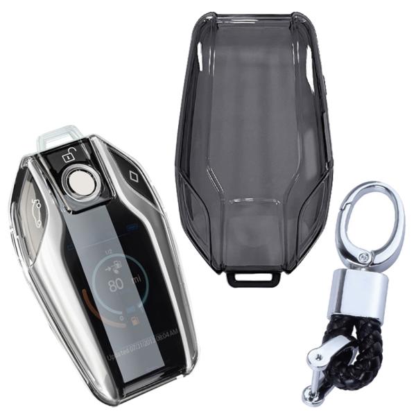 BMW C TPU キーケース キーカバー キーホルダー X3 G01 G11 G12 G30 G31 X5 X7 i8 M8 G32 I12 I15 G02 