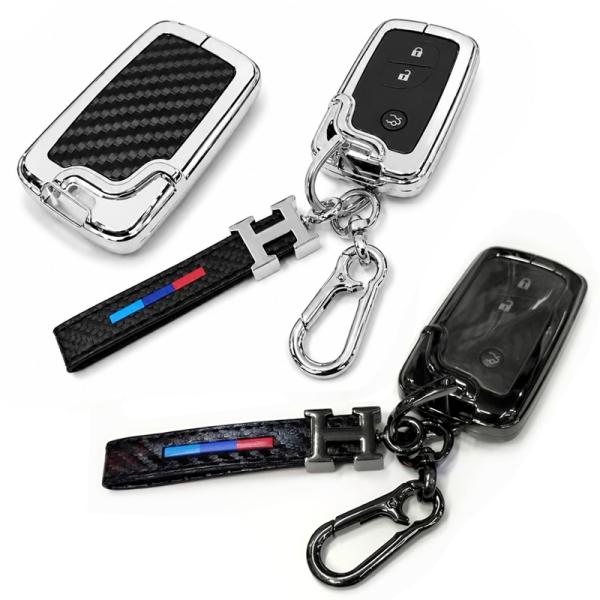 レクサス メタル カーボン調 スマートキーケース キーカバー GS350 GS430 GS460 GRS190 IS250 IS350 RX270 RX450h