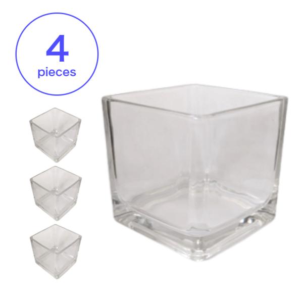 キャンドルワックスやジェルワックスを注いでオリジナルキャンドル制作にお使い頂けるグラスです。キャンドルのホルダーの容器などにもお使い頂けます。フィルムつきなので、ほこり防止に役立ちます。■サイズ：  ７.５ｃｍ×7.５ｃｍ■容量： ２７０ｍ...