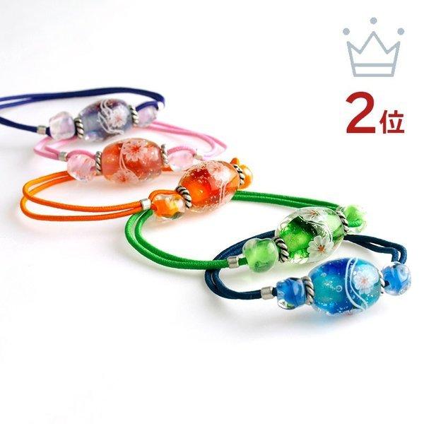 花泡 ヘアゴム 花 とんぼ玉 ヘアゴム 子供 おしゃれ 手作り ヘアアクセサリー 髪飾り細工 1708 とんぼ玉専門店 きなりがらす 通販 Yahoo ショッピング