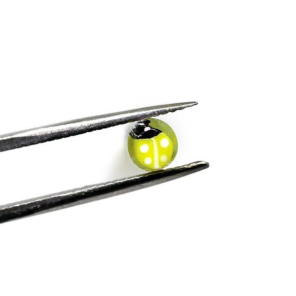 ミルフィオリ てんとう虫10g[1828] : とんぼ玉専門店 きなりがら