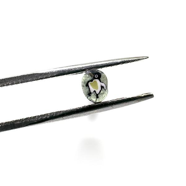 p*o様 アフリカとんぼ玉　ミルフィオリ　極致　10個 ミルフィオリ ペンギン10g[1931] : とんぼ玉専門店 きなりがらす