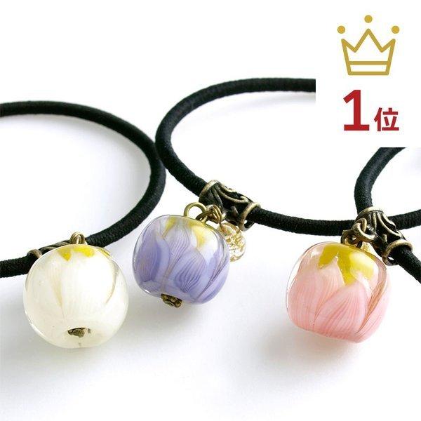 ロータス デザイン ヘアゴム とんぼ玉 ヘアゴム 子供 おしゃれ 手作り 蓮の花 ヘアアクセサリー 髪飾り 和装 Hg Lotus01 とんぼ玉専門店 きなりがらす 通販 Yahoo ショッピング