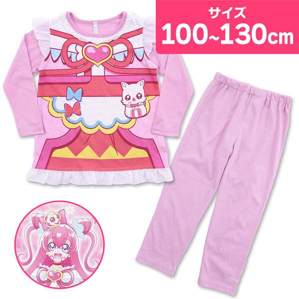 デリシャスパーティ プリキュア 光るパジャマ キュアプレシャス 光る変身パジャマ 長袖 キナズyahoo 店 通販 Yahoo ショッピング