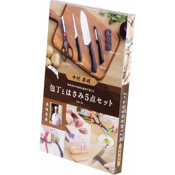 料理の鉄人 NKL-06 中村孝明 包丁とはさみ 5点セット : Gracious Knick
