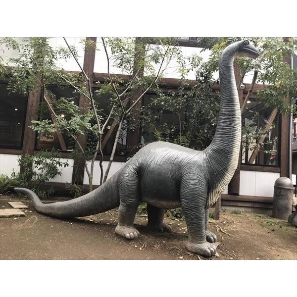 恐竜 オブジェ 草原のブロントザウルス Brontosaurus