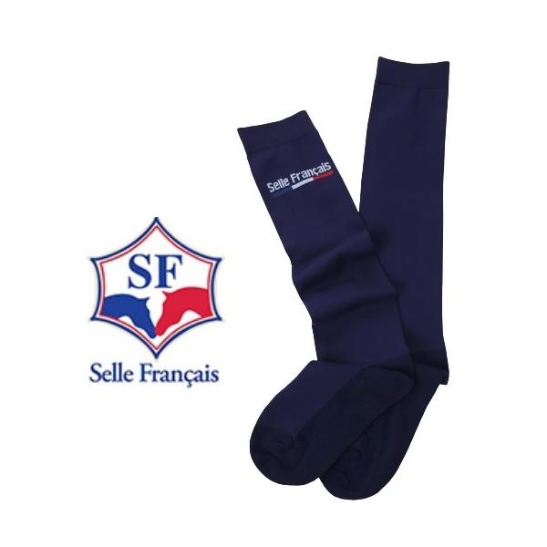フランス セルフランセのライディングソックス。サイドのセル・フランセのブランドカラーとロゴが目を引きます。SELLE FRANAIS COLLECTION DIRKA SOCKS柔らかい材質で非常に履きやすいと、評判の良いソックスです。■ブ...