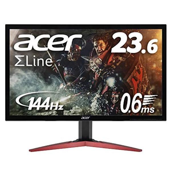 Acer ゲーミングモニター SigmaLine 23.6インチ KG241QAbiip 0.6