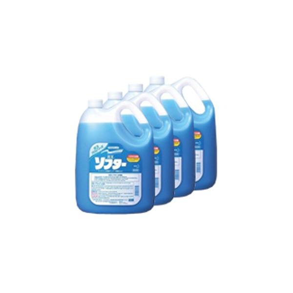 柔軟剤】やわらかリンス 花王ソフター4.5L×4本（ケース販売