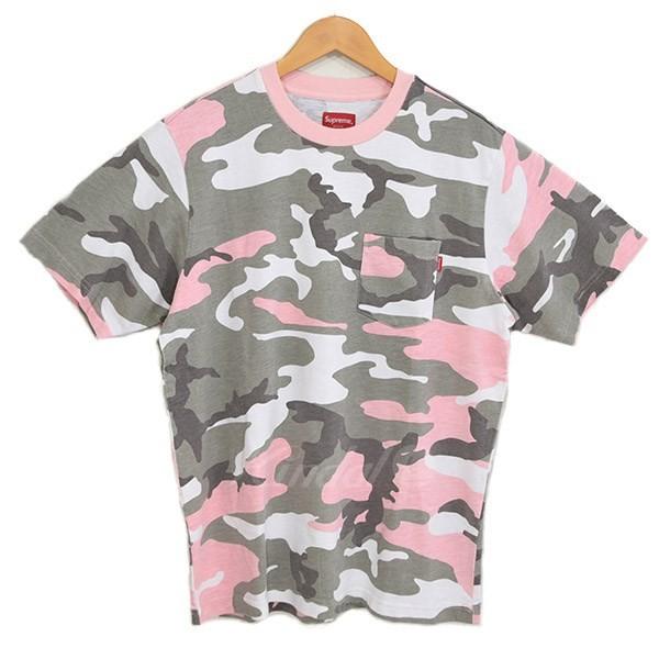 Supreme SUPREME Pocket Tee Pink Camo ポケット Tシャツ ピンクカモ 