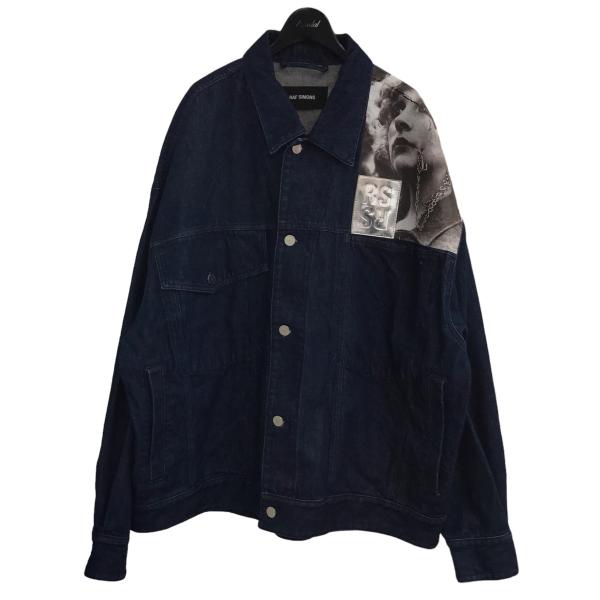 値下RAF SIMONS denim patch oversize jacket 値下RAF SIMONS denim patch oversize jacket