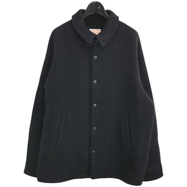 BONCOURA 別注 ウールカシミヤ コーチジャケット36 ダークネイビー