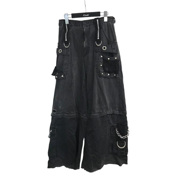 tripp nyc カーゴパンツ trip nyc X-STRAP PANT BLACK DENIM 完売品