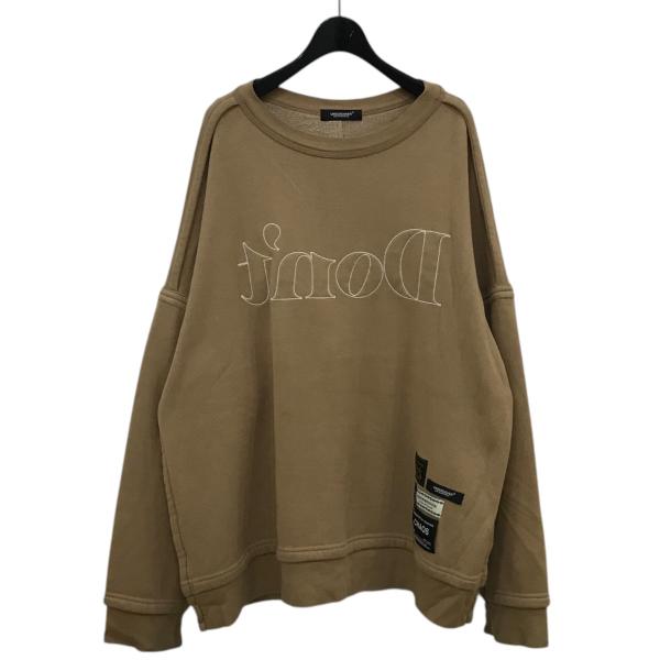 UNDERCOVER アンダーカバー 24SS Don't刺繍スウェット UC1D4811 UNDERCOVER アンダーカバー 24SS Don't刺繍スウェット UC1D4811