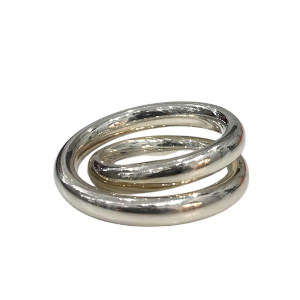 【限定値下げ】HERMES シルバーリング HERMES 【値下げ】HERMES 「ヴェルティージュ」 リング シルバー