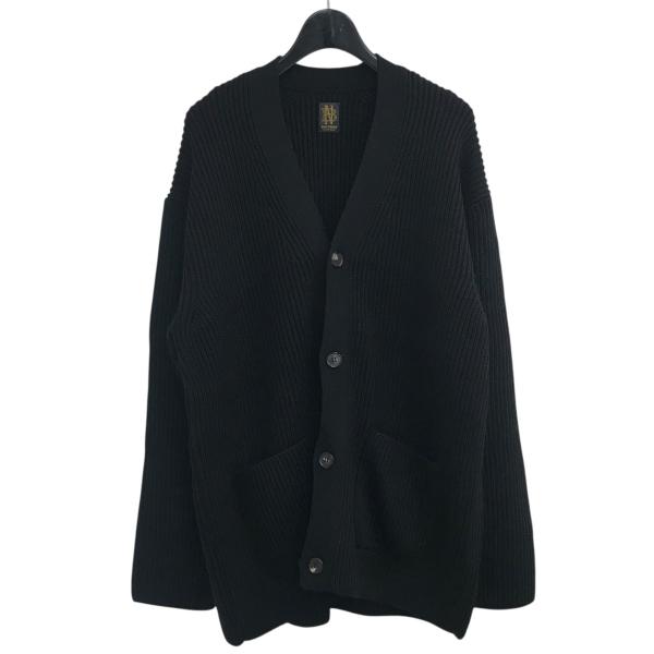 BATONER（バトナー） 「SOLID WOOL RIB CARDIGAN」 リブカーディガン