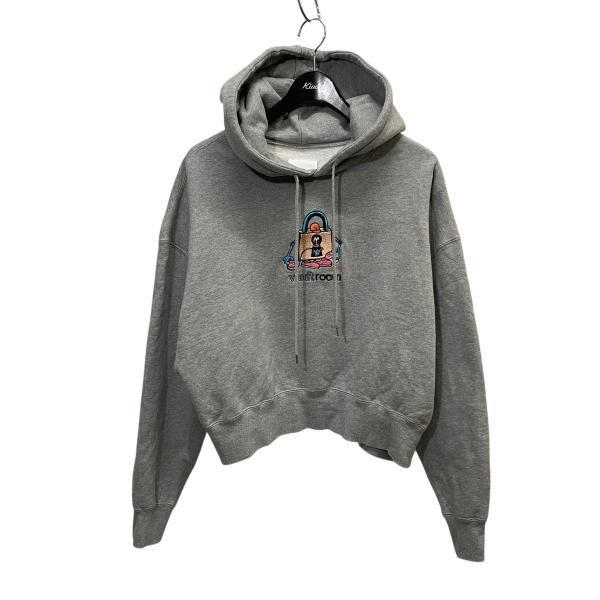 値下げ】VAULTROOM LOGO WOMENS CROPPED HOODIE プルオーバー