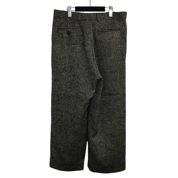 パンツ BISOWN MIXTWEED EASY SLACKS 値下げ】BISOWN 24AW 「MIXTWEED EASY SLACKS」 ミックスツイード