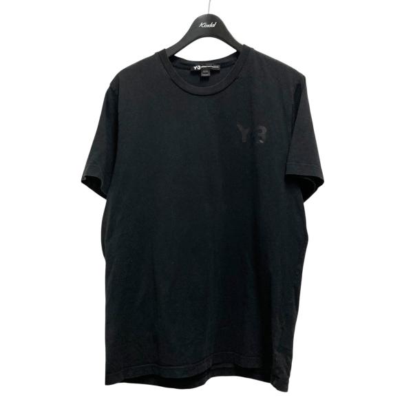 Y-3 ワイスリー オーバーサイズ 半袖Tシャツ ロゴ ブラック 新品未使用 Y-3 ワイスリー 胸ロゴプリントTシャツ CE8740 ブラック サイズ