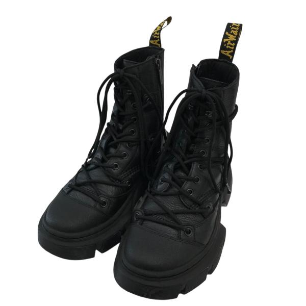Dr. Martens ブラックブーツ UK 6 Dr.Martens◇PASCAL/レースアップブーツ/UK6/BLK/レザー