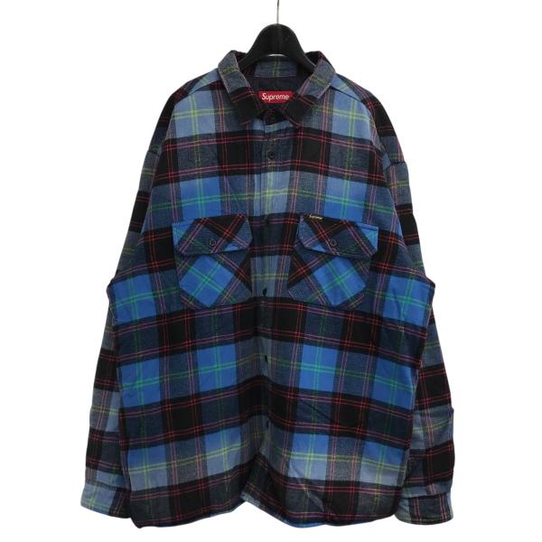 Supreme チェックシャツ 中綿入り　シュプリーム Supreme（シュプリーム） 【値下げ】Supreme 24AW 「Quilted Plaid