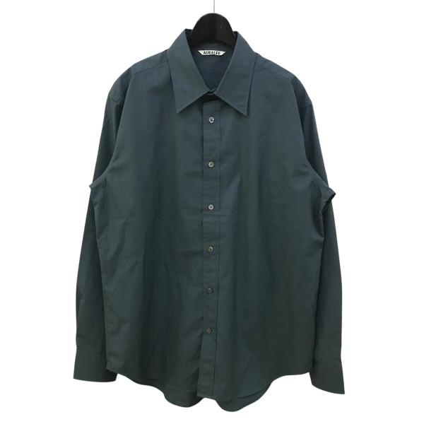 AURALEE（オーラリー）のオーバーサイズ長袖シャツ　送料無料　サイズ3 AURALEE オーラリー 「HIGH COUNT FINX OX SHIRT」 長袖シャツ