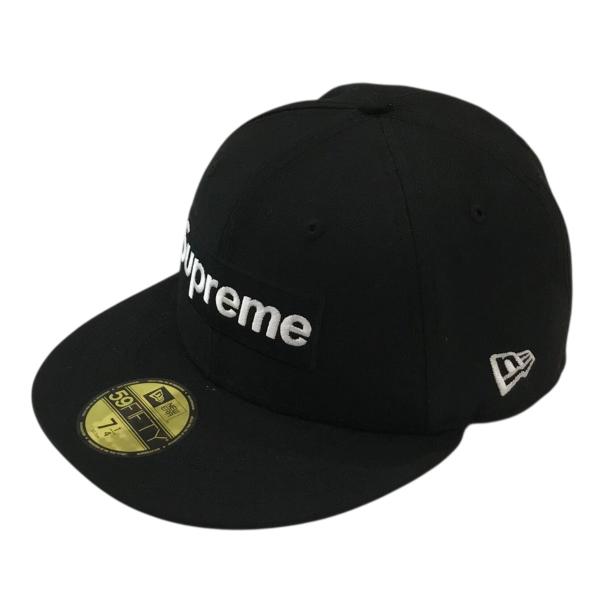 Supreme ニューエラ キャップ amazingstore_ss23supblack