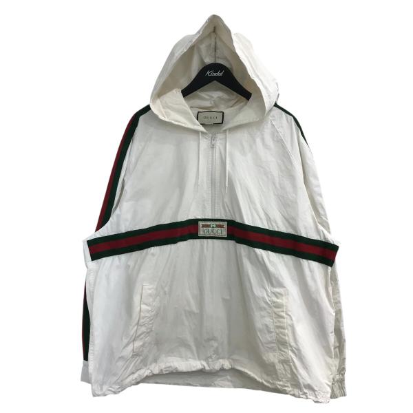 GUCCI（グッチ） シェリーラインハーフジップフーデッドジャケット