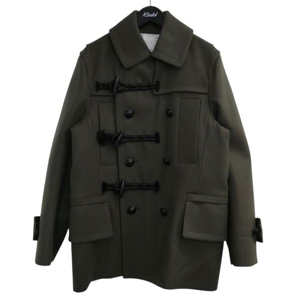 SACAI ダッフルコート Wool Melton Coat サカイ　コート sacai（サカイ） 【値下げ】sacai 24AW 「Wool Melton Jacket