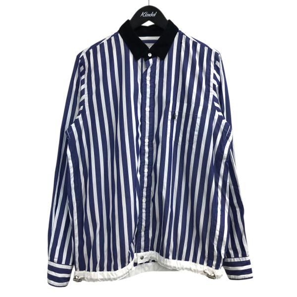 sacai（サカイ） 【値下げ】sacai ドローコードストライプシャツ 19