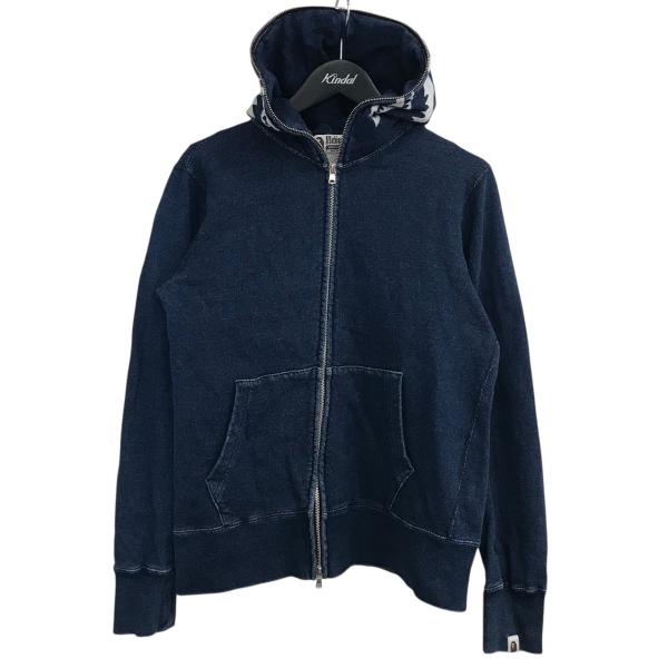 APE パーカー A BATHING APE（アベイシングエイプ） シャークジップパーカー