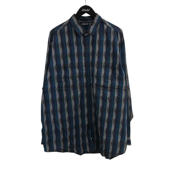 Patagonia　パタゴニア　ストライプシャツ　M patagonia（パタゴニア） 【値下げ】Patagonia ストライプシャツ