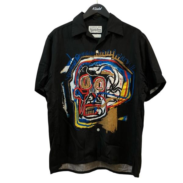 WACKO MARIA バスキア 半袖シャツ Mサイズ WACKO MARIA（ワコマリア） ワコマリア×ジャン＝ミシェル バスキア