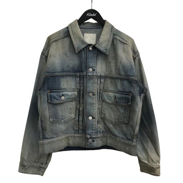 ancellm アンセルム ANC-JK49 AGING DENIMJACKET AGING DENIM JACKET(INDIGO) – ANCELLM