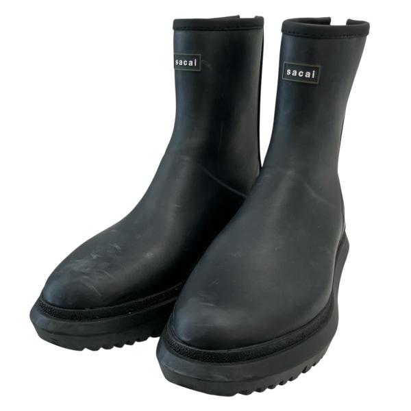 sacai サカイ ラバーブーツ BLACK XLサイズ HONEYEE.COM | sacai が 新作のラバーブーツを発売