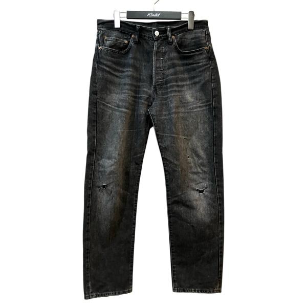 【値下げ】eYe CDG JUNYAWATANABE MAN×New Manual Wネームデニムパンツ WP P912 ブラック サイズ：S (渋谷