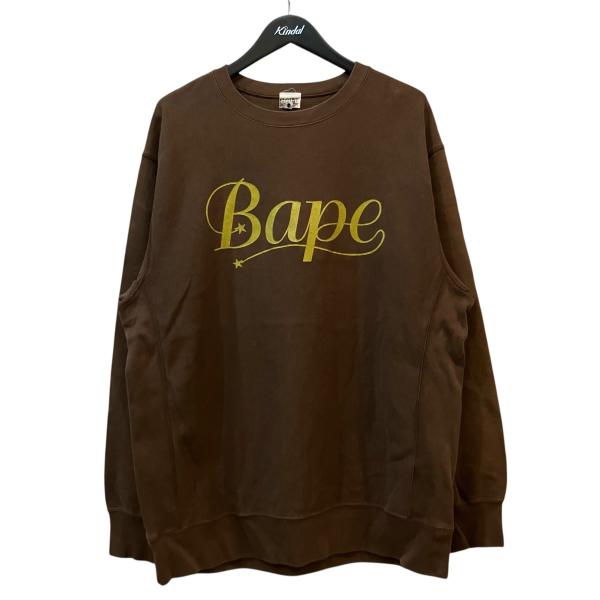 エイプ ブラウン ベイプバイアベイジングエイプ BAPE BY A BATHING APE フロント