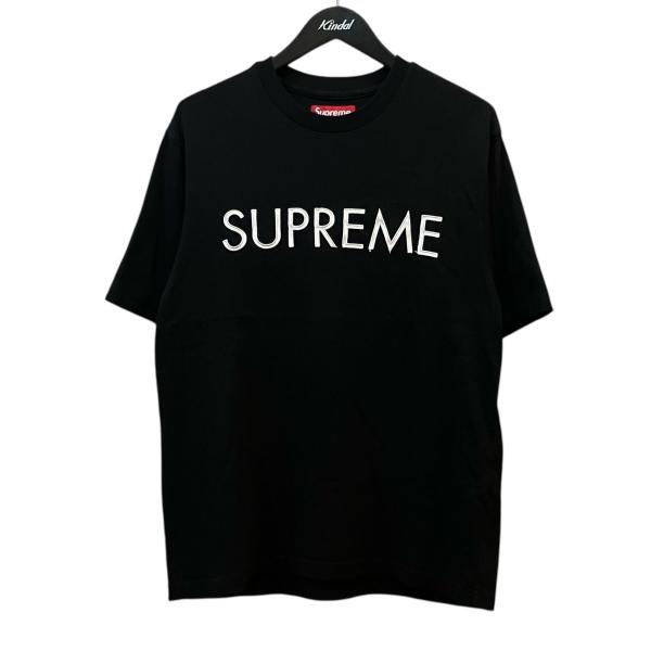 Supreme オーム刺繍 Tシャツ L ブラック Supreme（シュプリーム） ロゴ刺繍Tシャツ ブラック サイズ：S