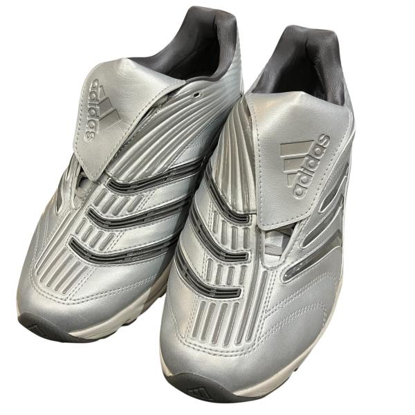 アディダス adidas 「PREDATOR MEGARIDE」 スニーカー JS1555 シルバー サイズ：27.5CM