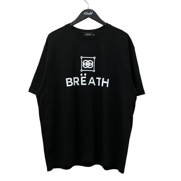 【値下げ】BREATH 「CREST LOGO TEE」 プリントTシャツ BR25SS-C5030 ブラック サイズ：XL (渋谷店)