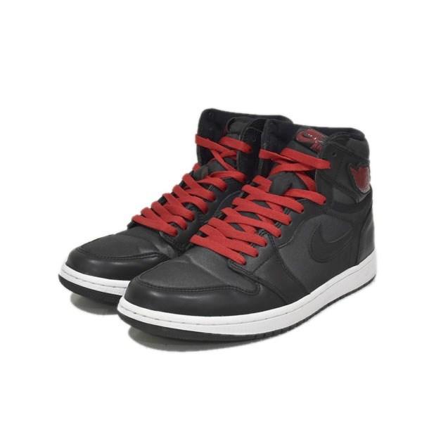 air jordan black satin