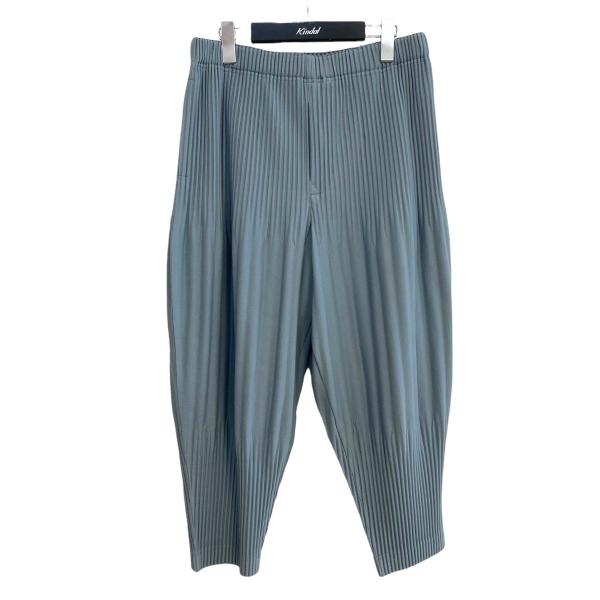 HOMME PLISSE ISSEY MIYAKE 消しプリーツパンツ HP03JF210 スカイ