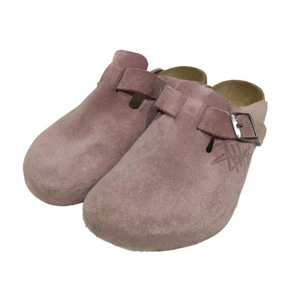 Stussy BIRKENSTOCK ボストン ピンク 43 28cm Stussy BIRKENSTOCK ボストン ピンク 43 28cm - メルカリ